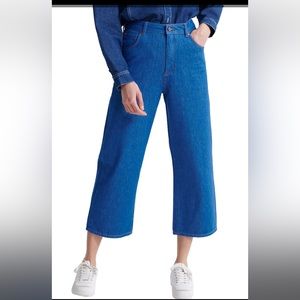 Superdry 28x30 Women’s Wide Leg Crop Denim